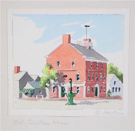 Doris Riker Beer | “Old Customs House” | MutualArt