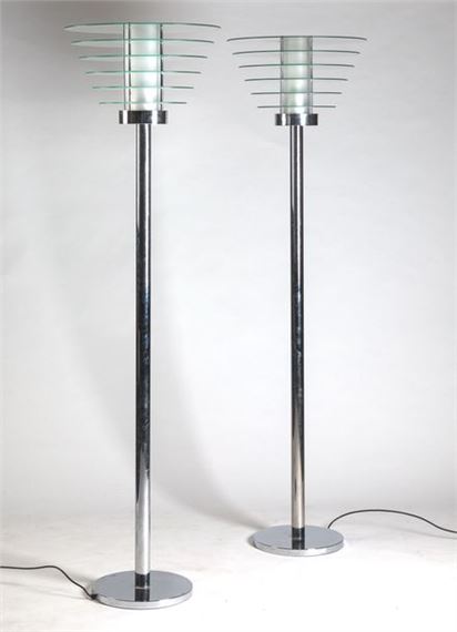 Gio Ponti | FONTANA ART edition 2000 Model 0024 Pair of floor lamps ...