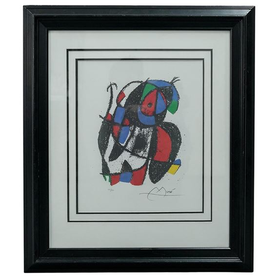 Joan Miró | ANTI PLATON (1962) | MutualArt