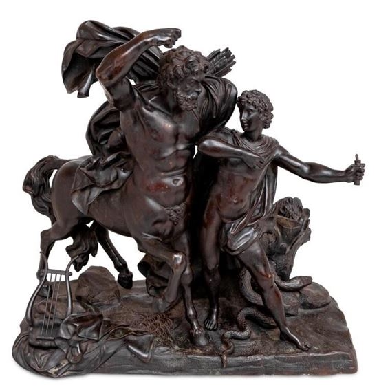 François Rude | The Education of Achilles by the Centaur Chiron (Late ...
