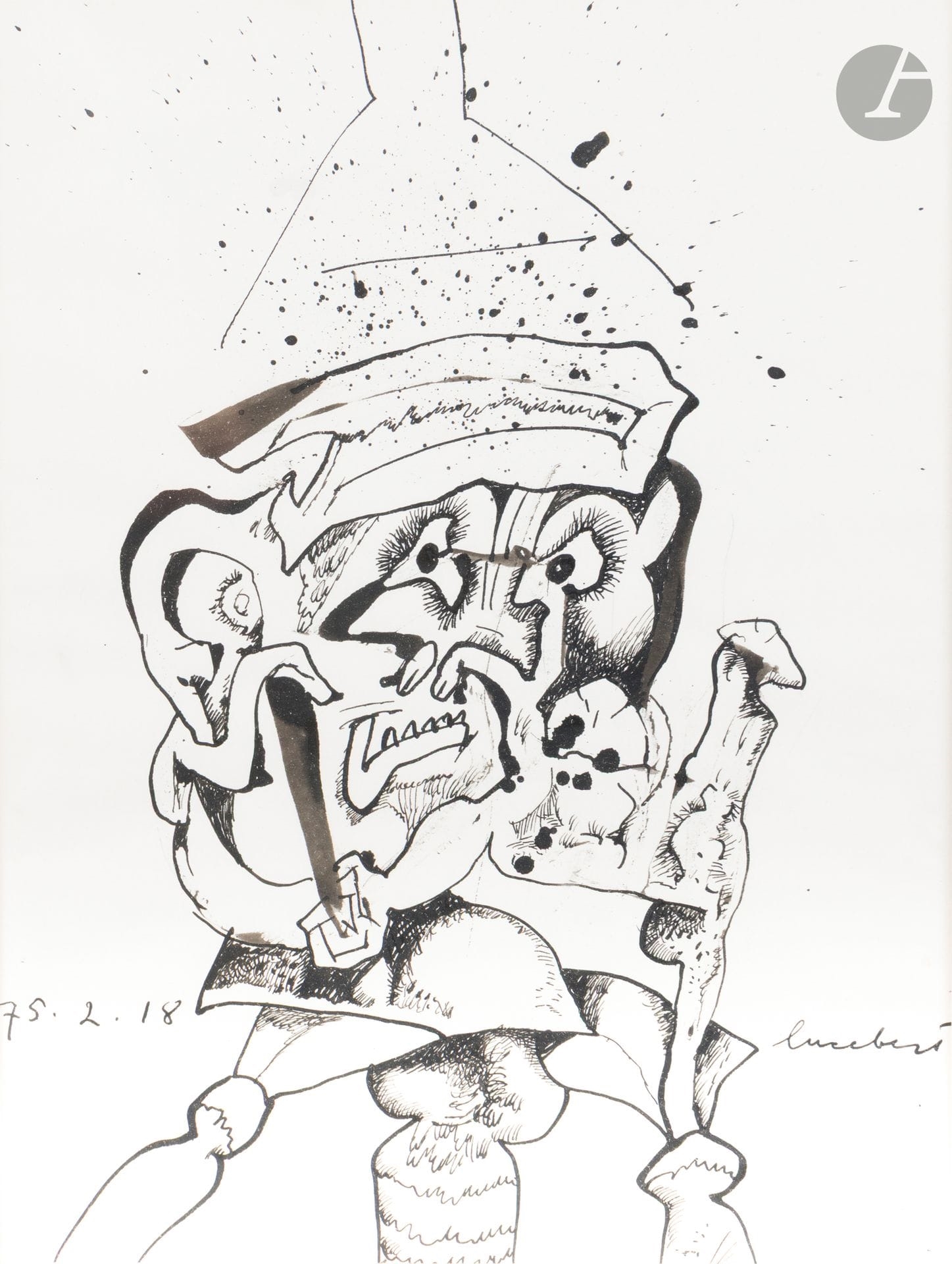 Lucebert | Face (1975) | MutualArt