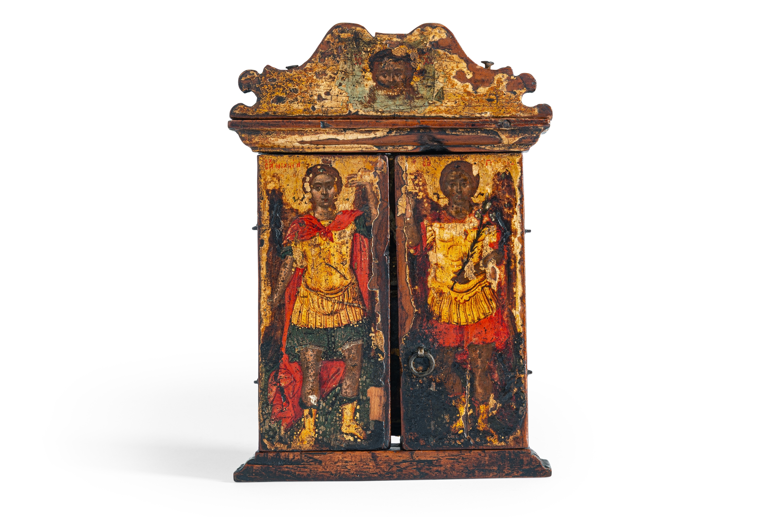Veneto - Cretan School, 18th Century | A Veneto Cretan Tryptic Icon of ...