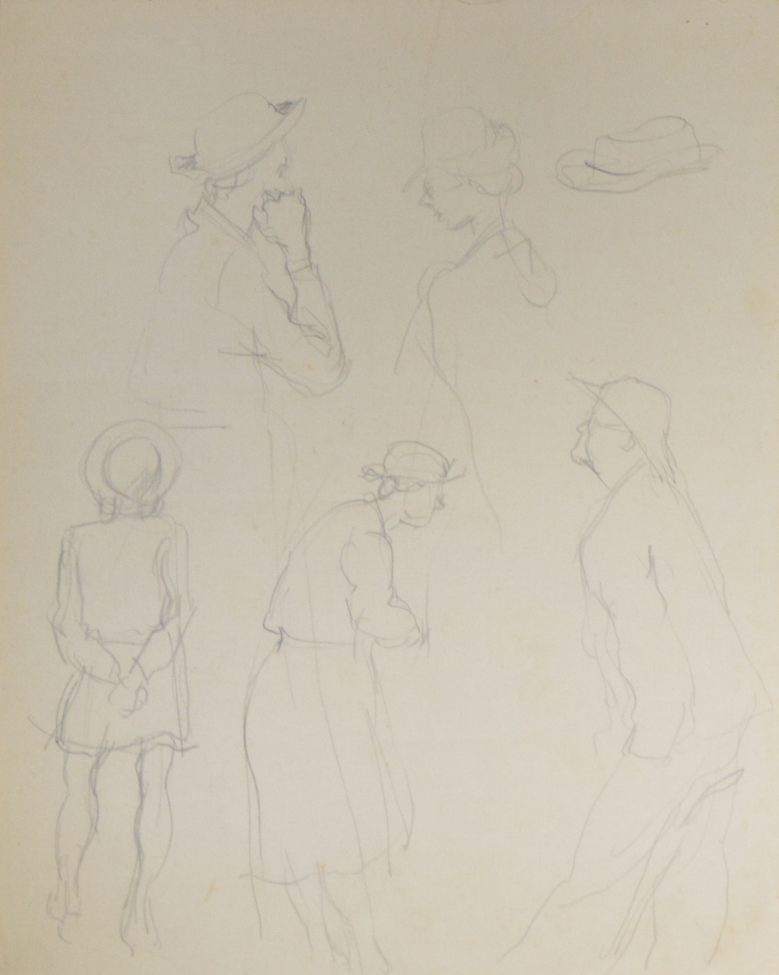 Harold Wood | Small sleeve of loose sketches (1939) | MutualArt