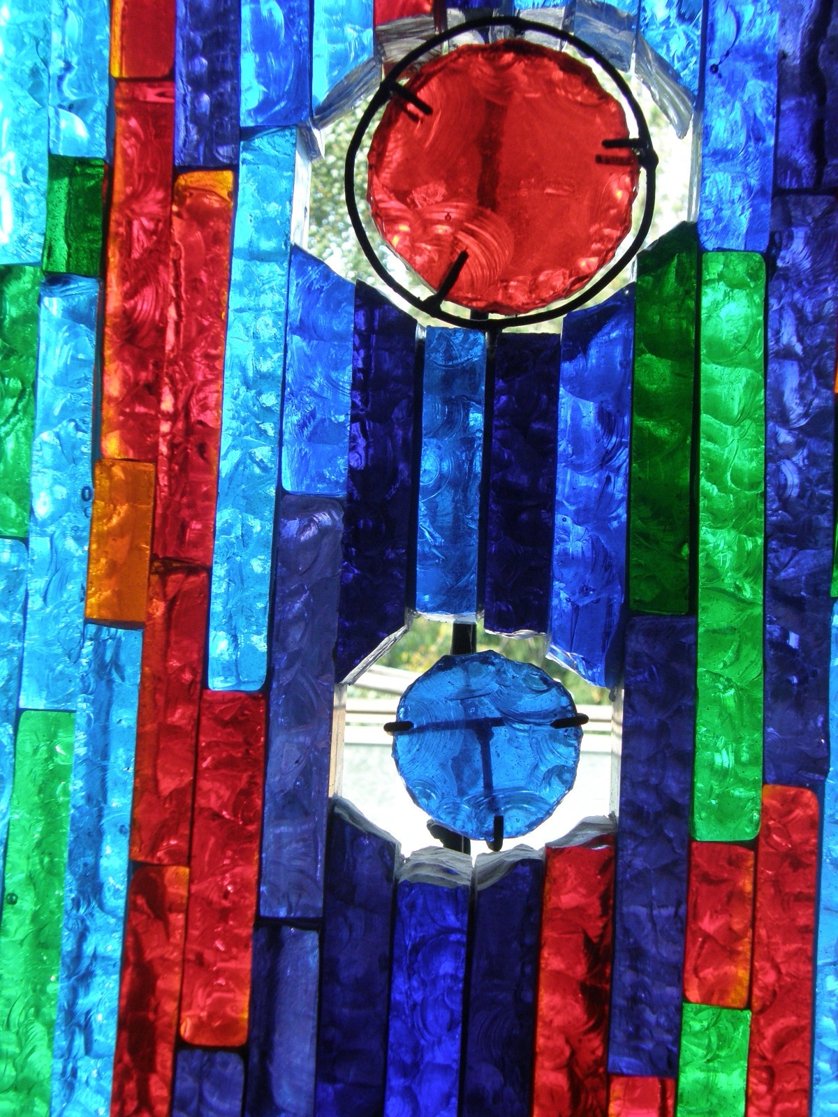 Josette Rispal | French Stained GLASS AND IRON SCULPTURE (1992) | MutualArt