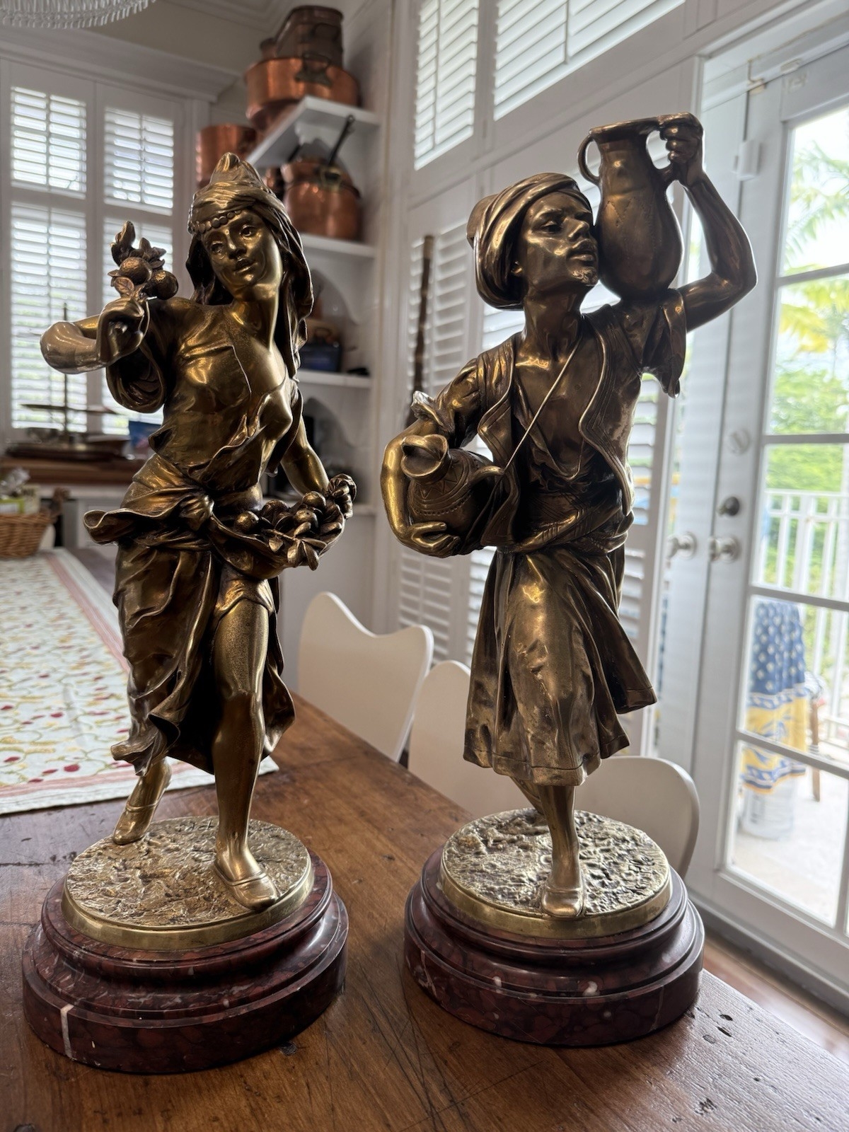 Henri Honoré Plé | RARE PAIR 1800s FRENCH HENRI HONORE PLE SIGNED ...