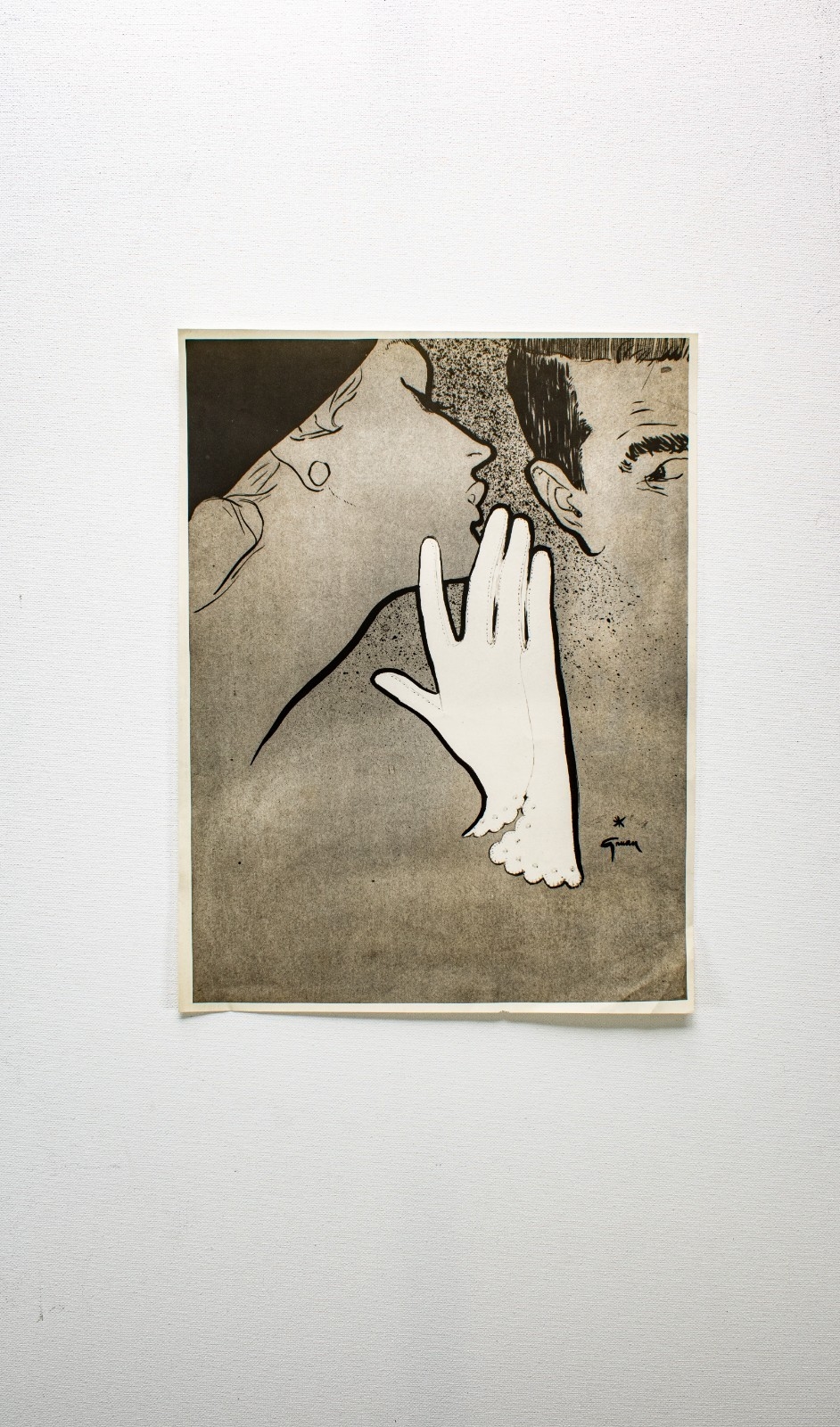 René Gruau | Whisper Study (1950) | MutualArt