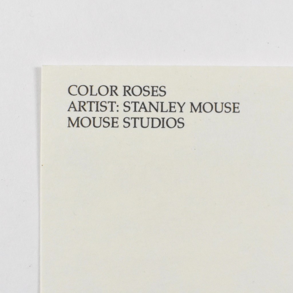 Stanley Mouse | 1985 Portfolio Studio Card Set Grateful Dead (1985 ...