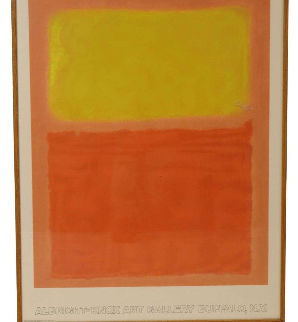 Mark Rothko | Mark Rothko at Albright-Knox Art Gallery, Buffalo, N.Y ...