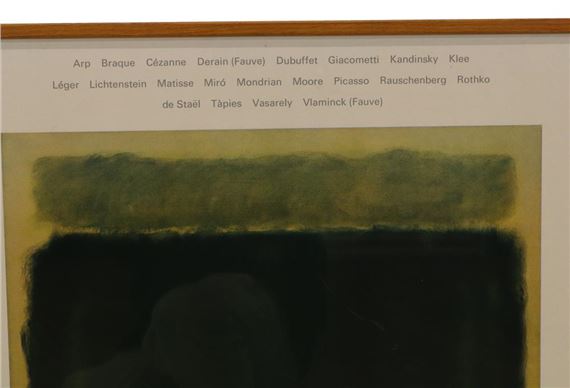 Mark Rothko | Mark Rothko at Albright-Knox Art Gallery, Buffalo, N.Y ...