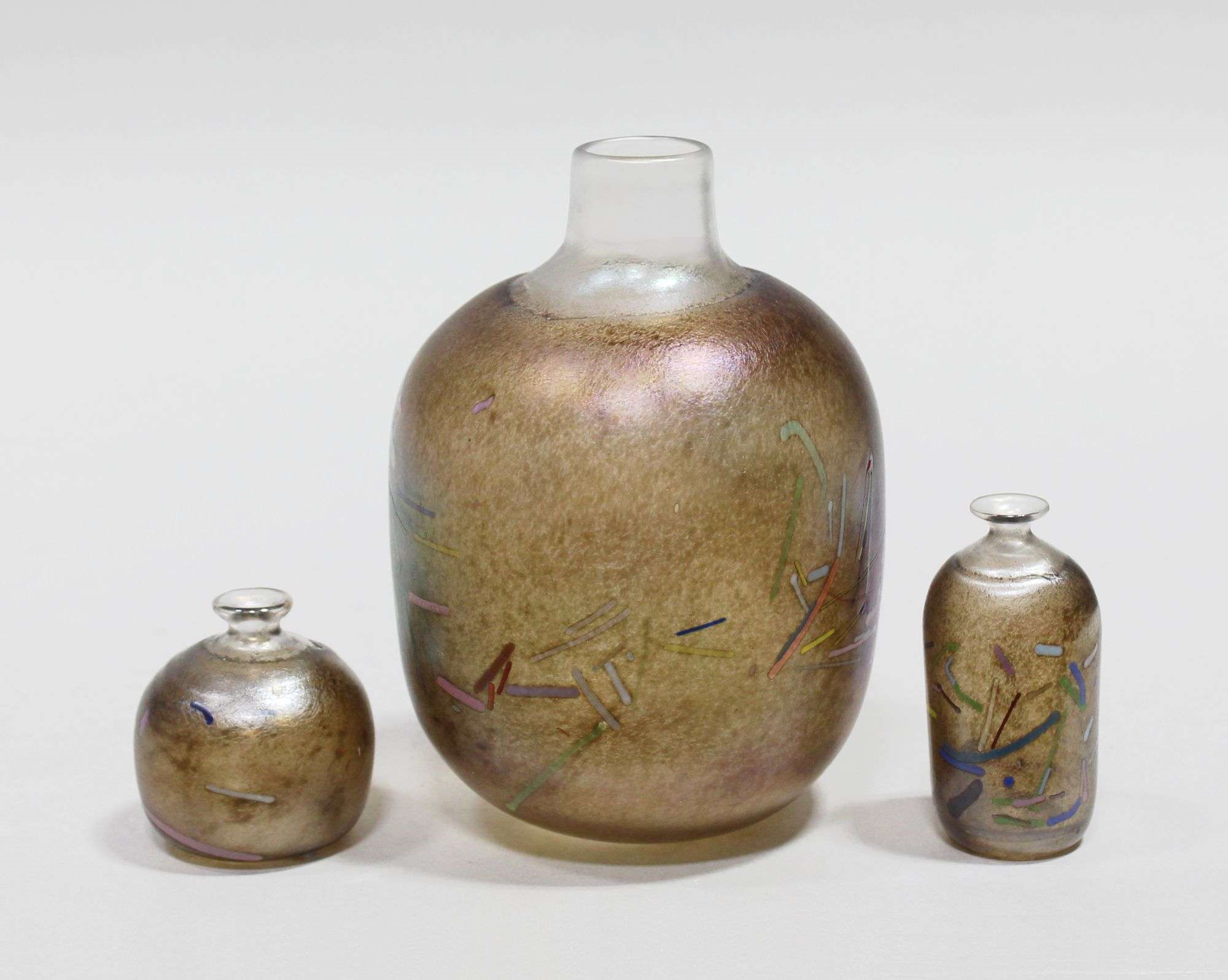 Bertil Vallien | Tornado glass vases | MutualArt