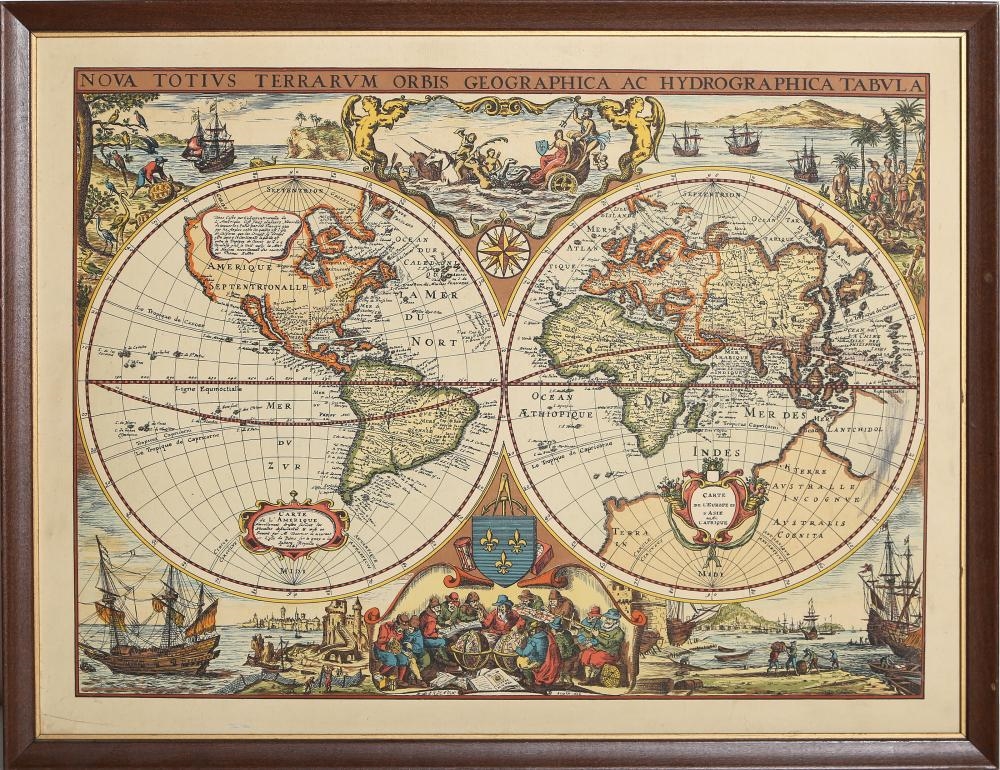 Daniel Derveaux | World Map | MutualArt