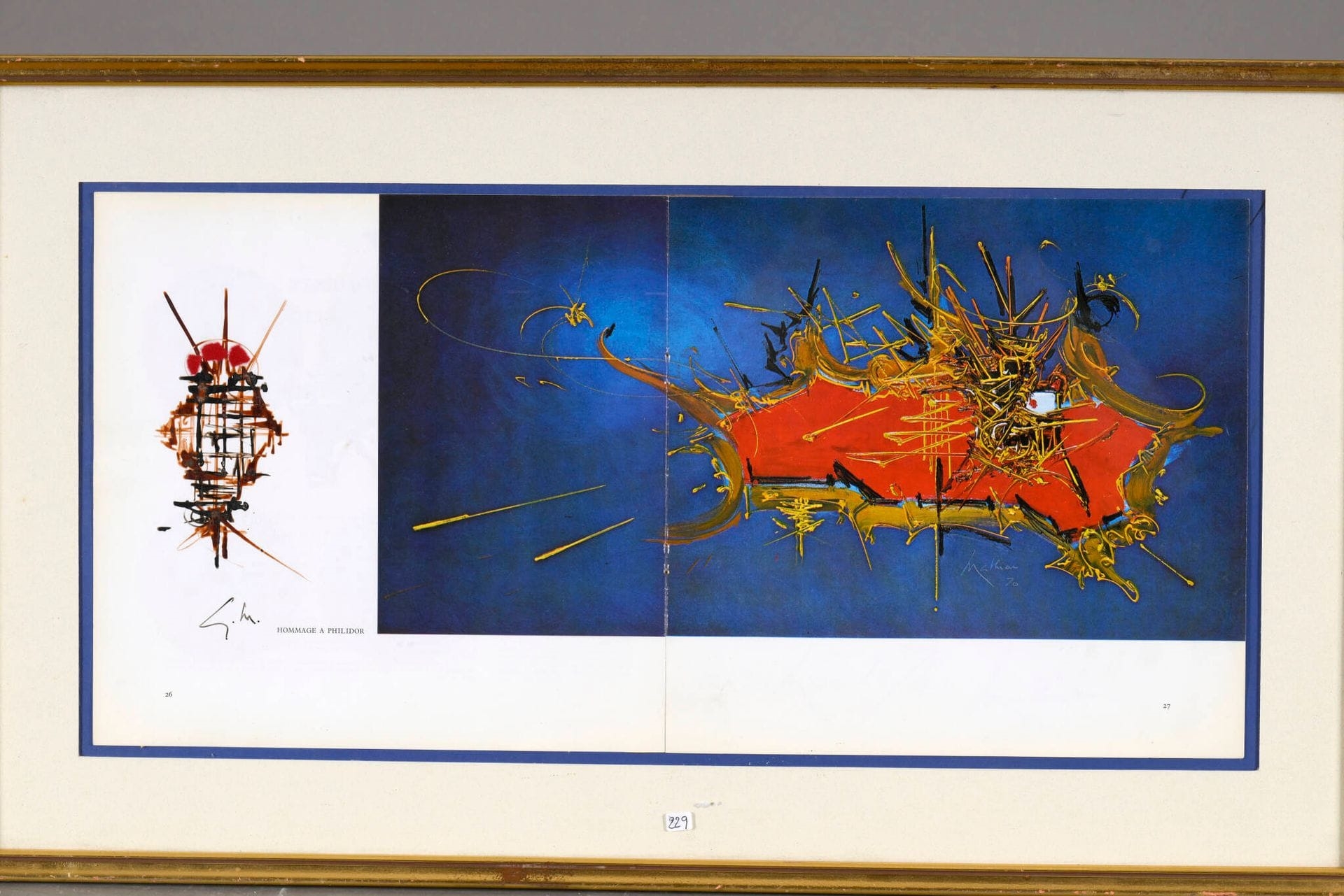 Georges Mathieu | Untitled | MutualArt