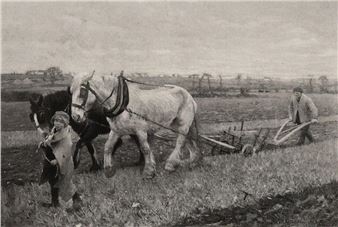 Ploughing - Sir George Classen