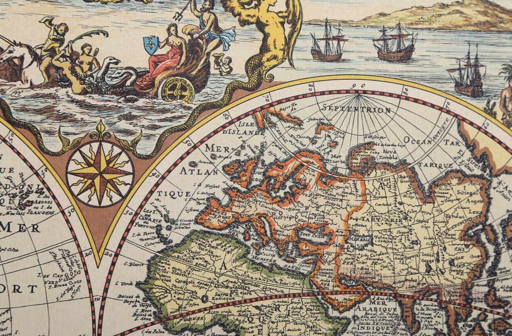 Daniel Derveaux | World Map | MutualArt