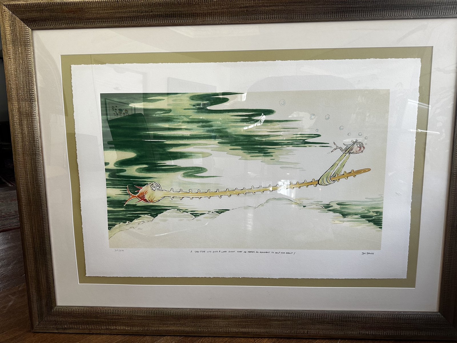 Dr. Seuss | Sawfish With Such A Long Snout (2001) | MutualArt