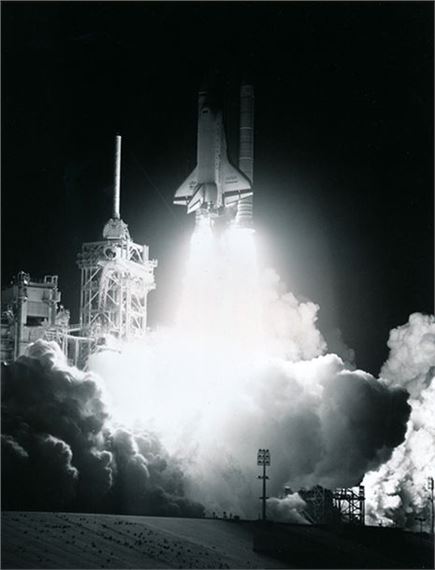 NASA | Space shuttle night takeoff (Circa 1990) | MutualArt