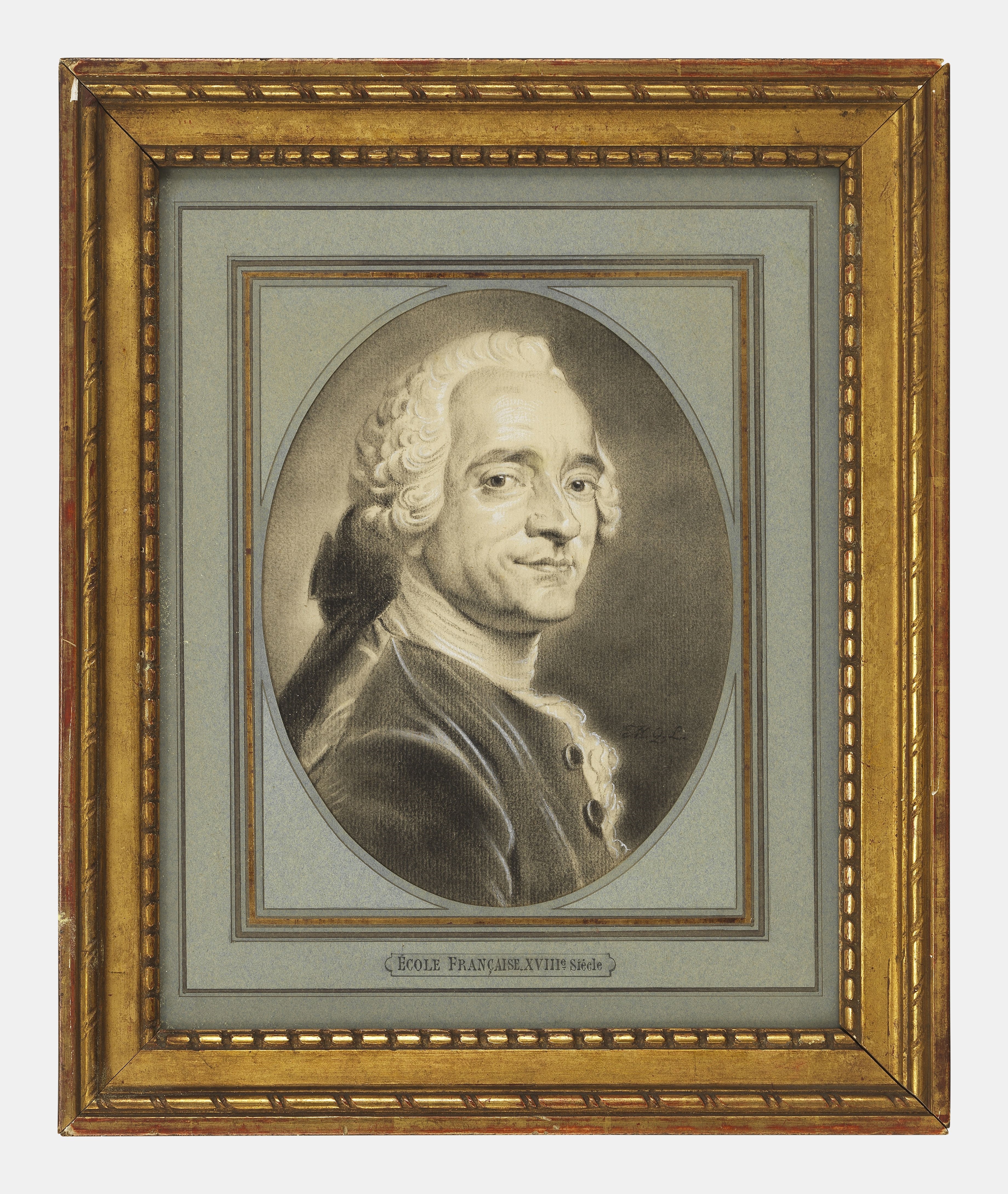 French School, 18th Century | Portrait de l'artiste Maurice Quentin de ...