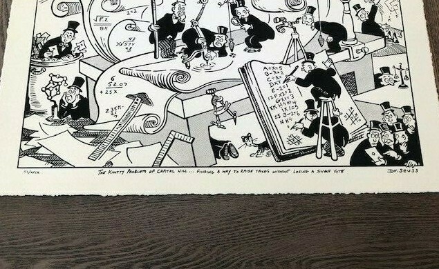 Dr. Seuss | The Knotty Problem of Capital Hill (2008) | MutualArt