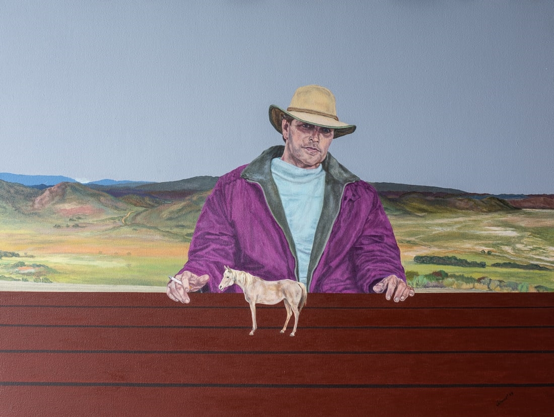 John Adam Barrow | Leon and horse (2009) | MutualArt