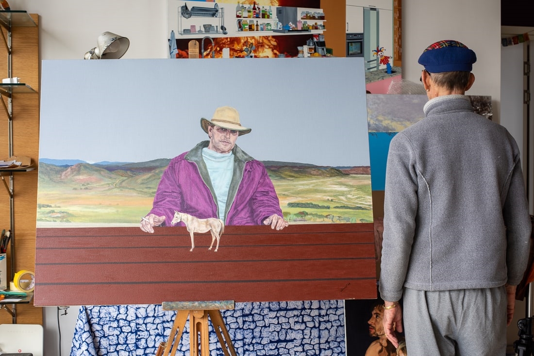 John Adam Barrow | Leon and horse (2009) | MutualArt
