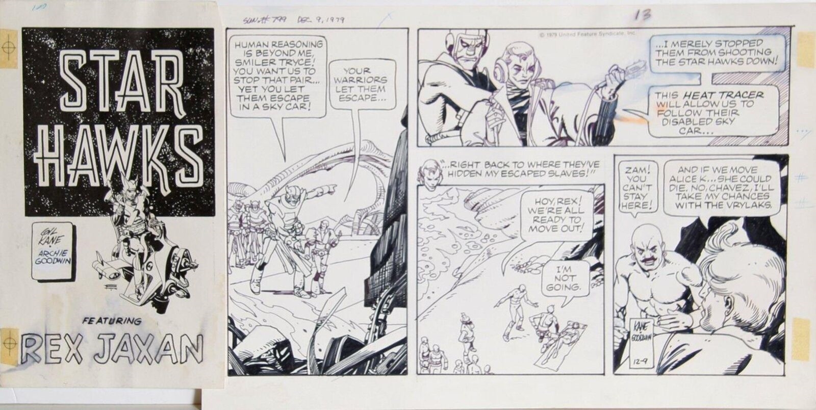 Gil Kane | Gil Kane & Archie Goodwin, Star Hawks featuring Rex Jaxan 6 ...
