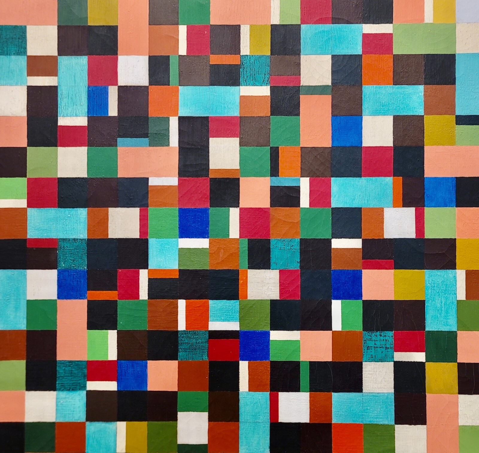 Wilfred Easton Pribble | Composition of Multi Color Squares (1952 ...