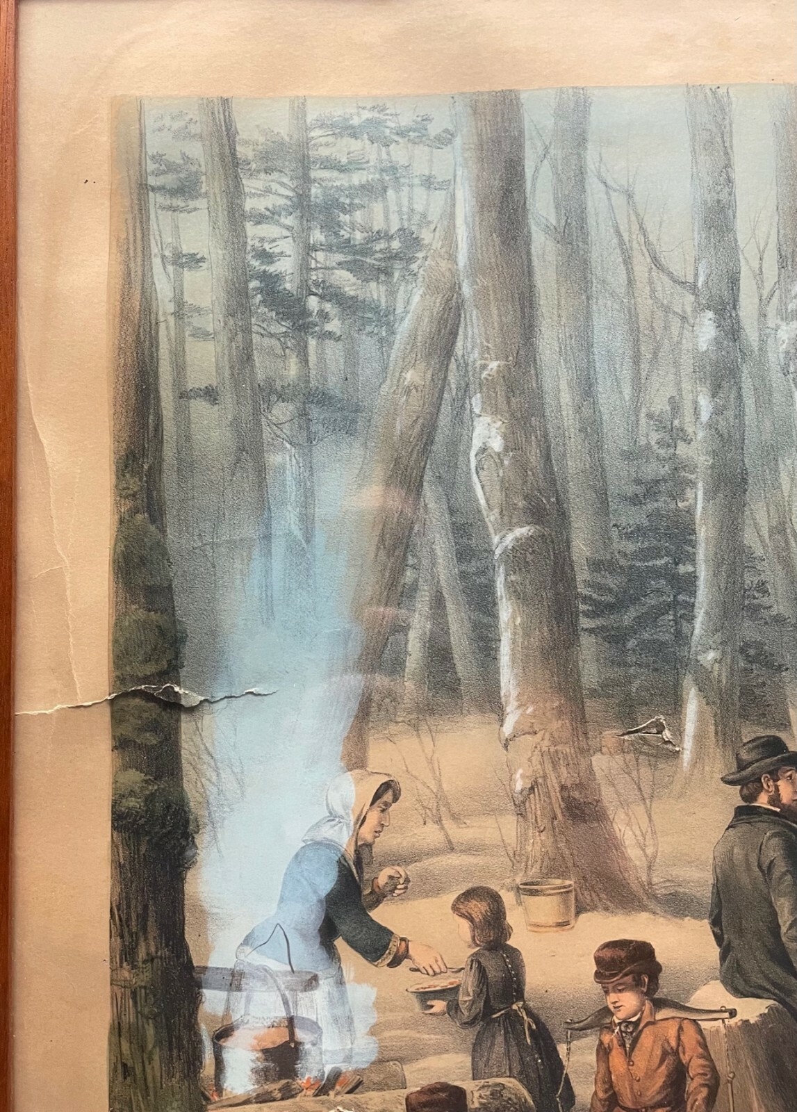 Arthur Fitzwilliam Tait | American Forest Scene - Sugar Mapling (1800 ...