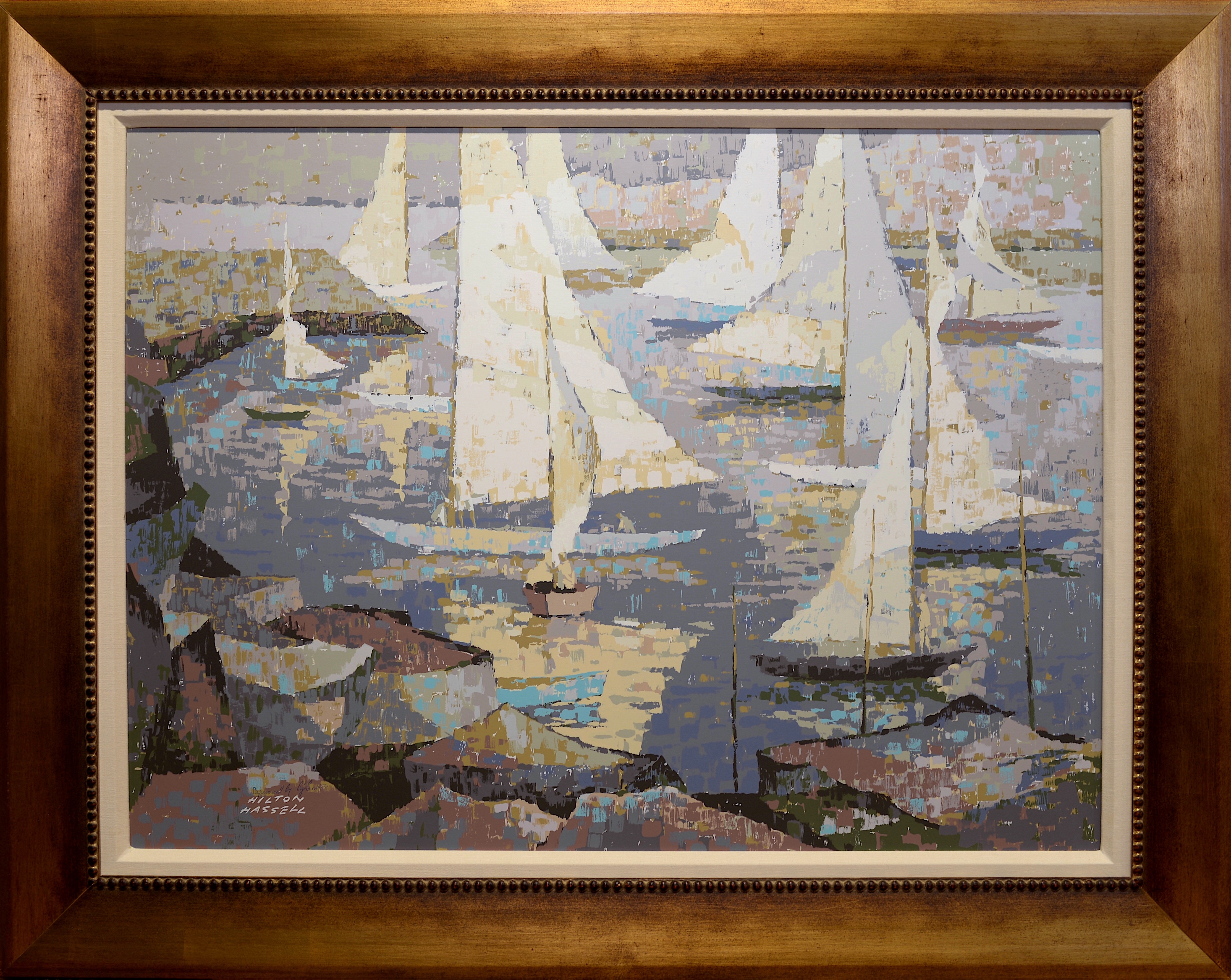 Hilton Hassell | Decending Sails (1957 - 1963) | MutualArt