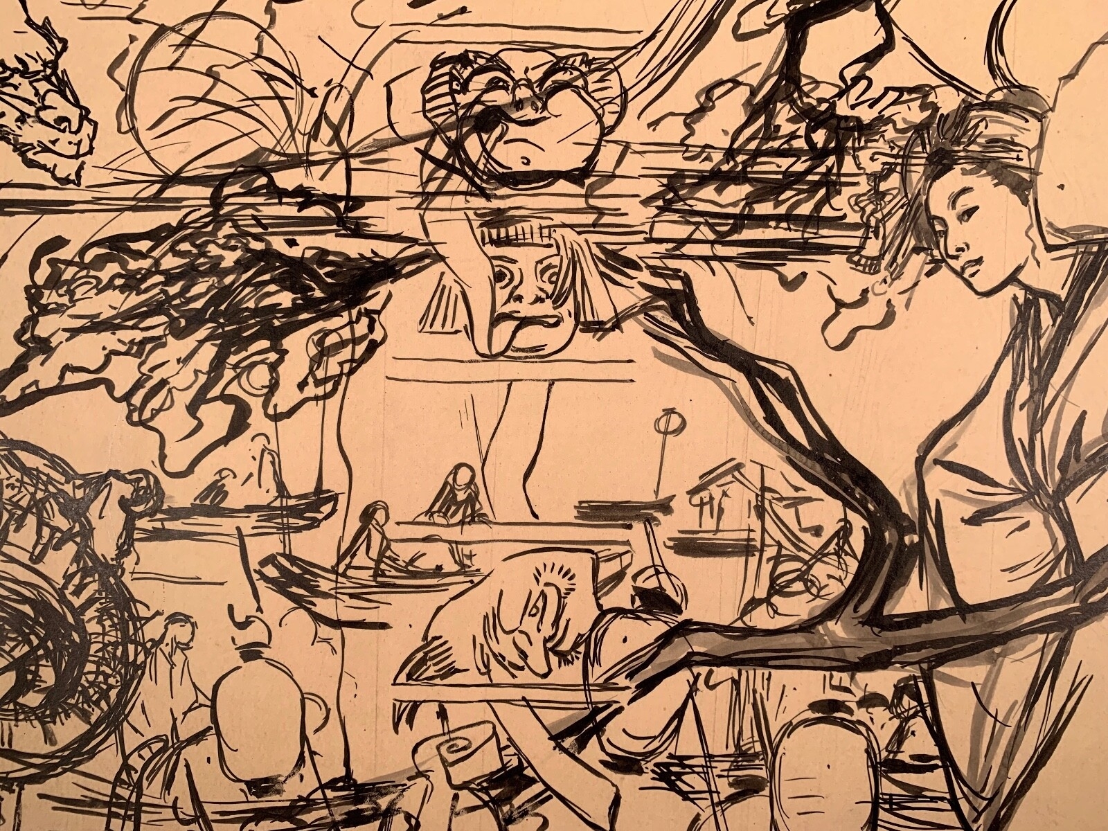 Victor-Émile Prouvé | Collection Of Ink Drawings (1900 - 1949) | MutualArt