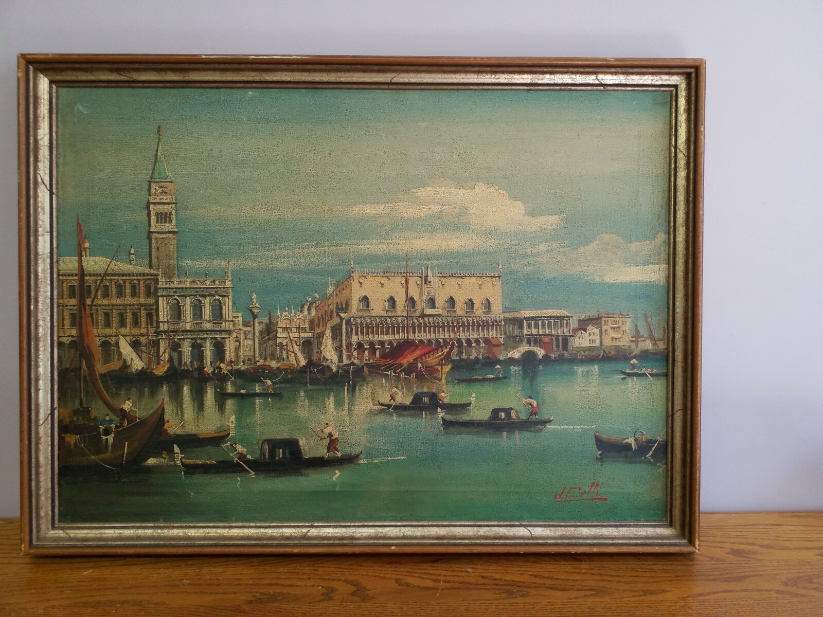 Ippolito Caffi | Antique Ippolito Caffi Painting Original Authentic ...