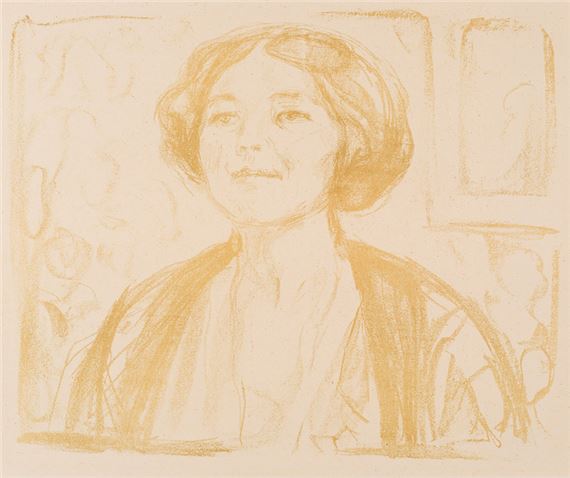 Edvard Munch | Cally Monrad (1912) | MutualArt