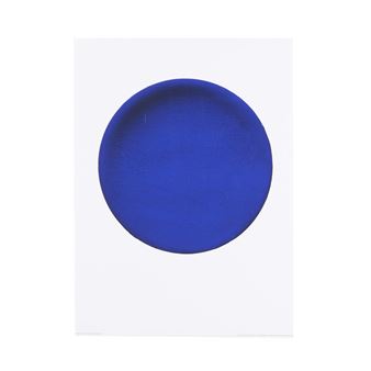 Yves Klein | Disque bleu - IKB 54 (1957) | MutualArt