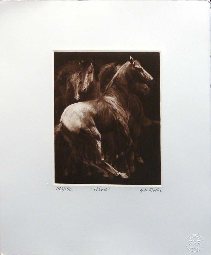 Gatja Helgart Rothe | Herd (1980) | MutualArt