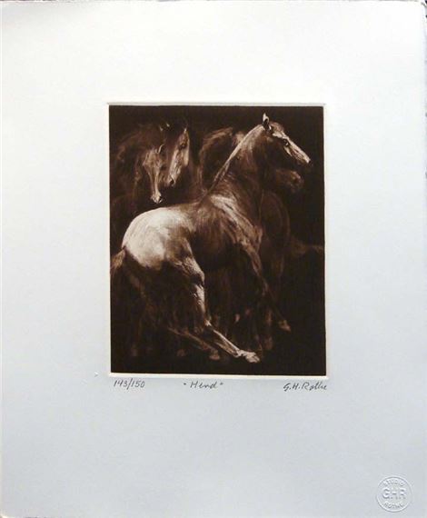 Gatja Helgart Rothe | Herd (1980) | MutualArt