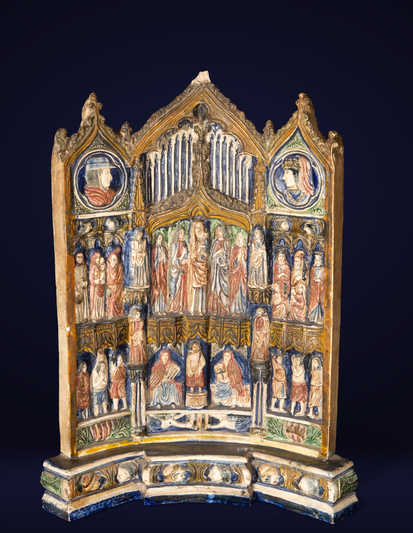 Valencian School, 18th Century | Retablo neogótico de Manises | MutualArt