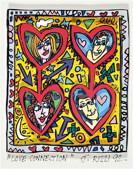 James Rizzi | OUTDOOR LUNCHEN (1990) | MutualArt