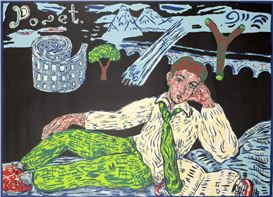 Review: Adrian Wiszniewski, In Full Colour, Glasgow Print Studio
