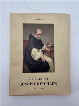 "A vintage book cover featuring a classical portrait of a robed figure against a neutral background."