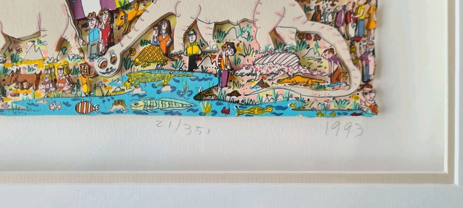 James Rizzi | When the Dinosaurs Return (1993) | MutualArt