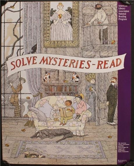 Edward Gorey | Le Melange Funeste Uncut Leaf | MutualArt