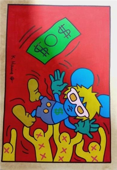 Keith Haring | Untitled (1980) | MutualArt