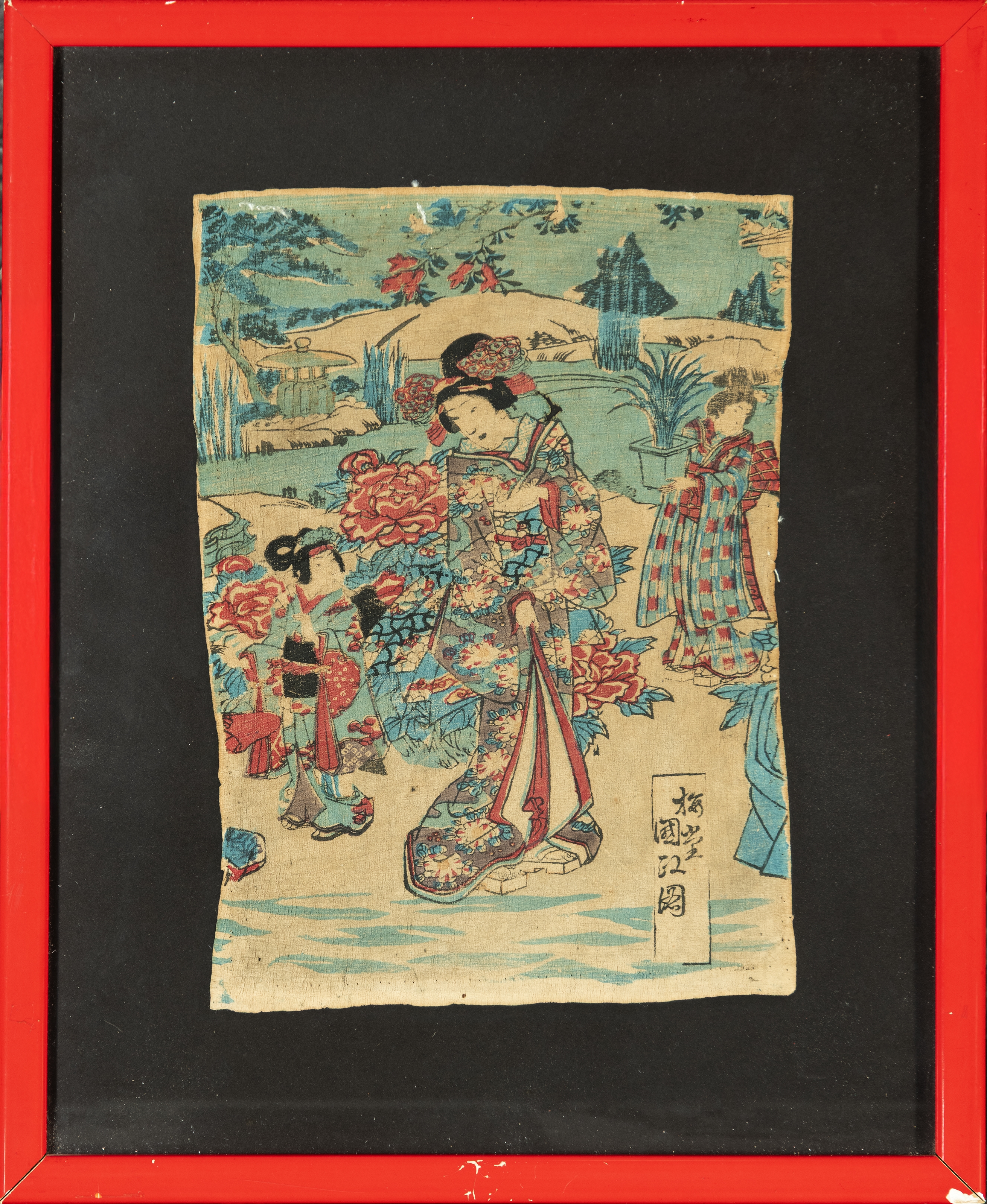 Utagawa Kunisada | Aquatint on silk | MutualArt