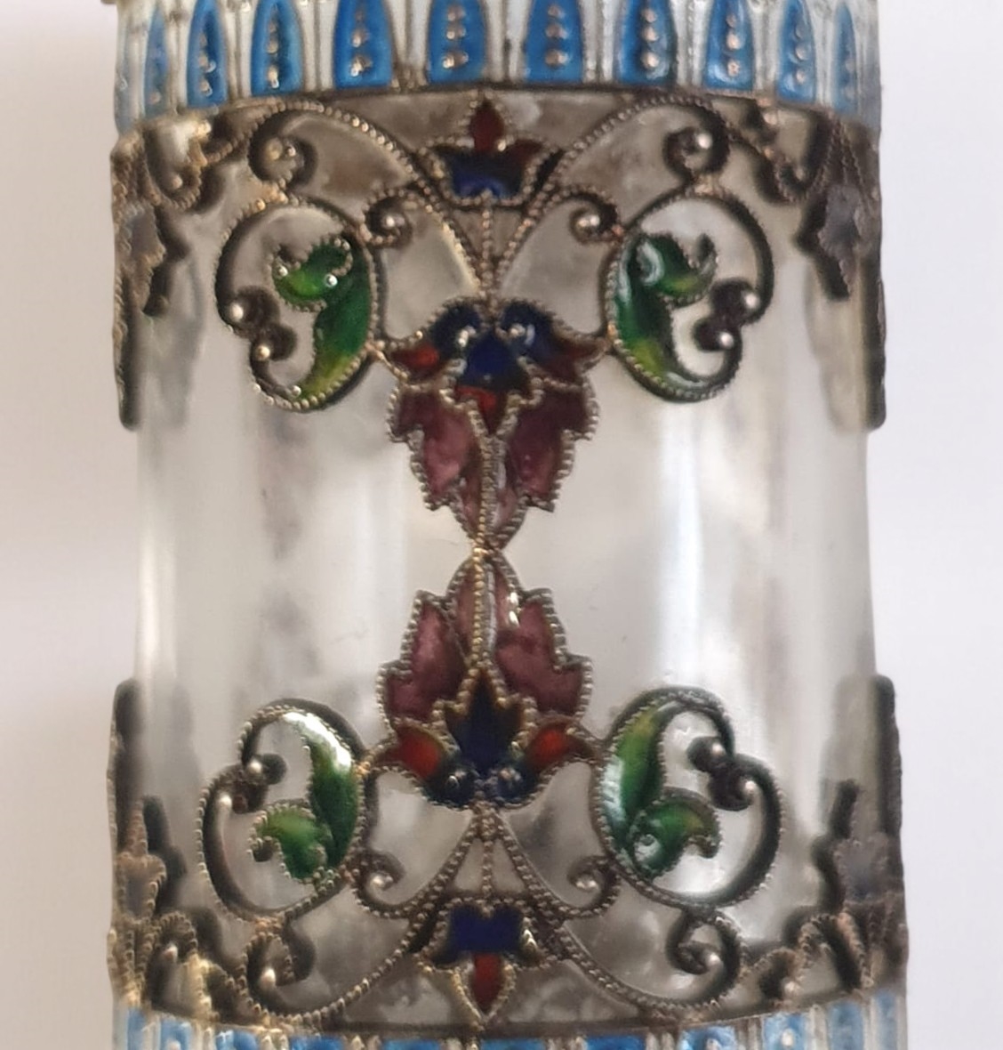 Georg Adam Scheid | exquisite perfume box in silver and rock crystal ...