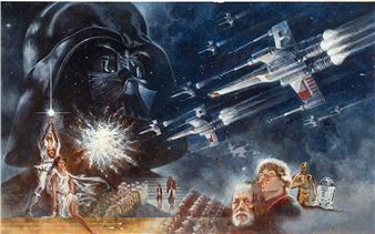 Original 1977 Star Wars poster art smashes records at $3.875 million at Heritage Auctions