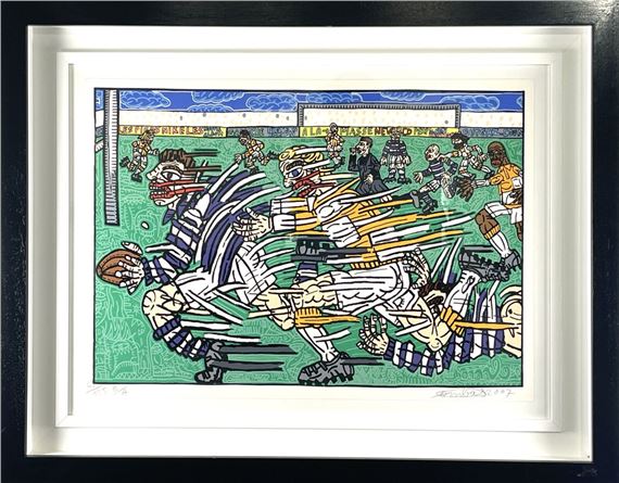 Robert Combas | Rugby, Coupe du Monde (2007) | MutualArt