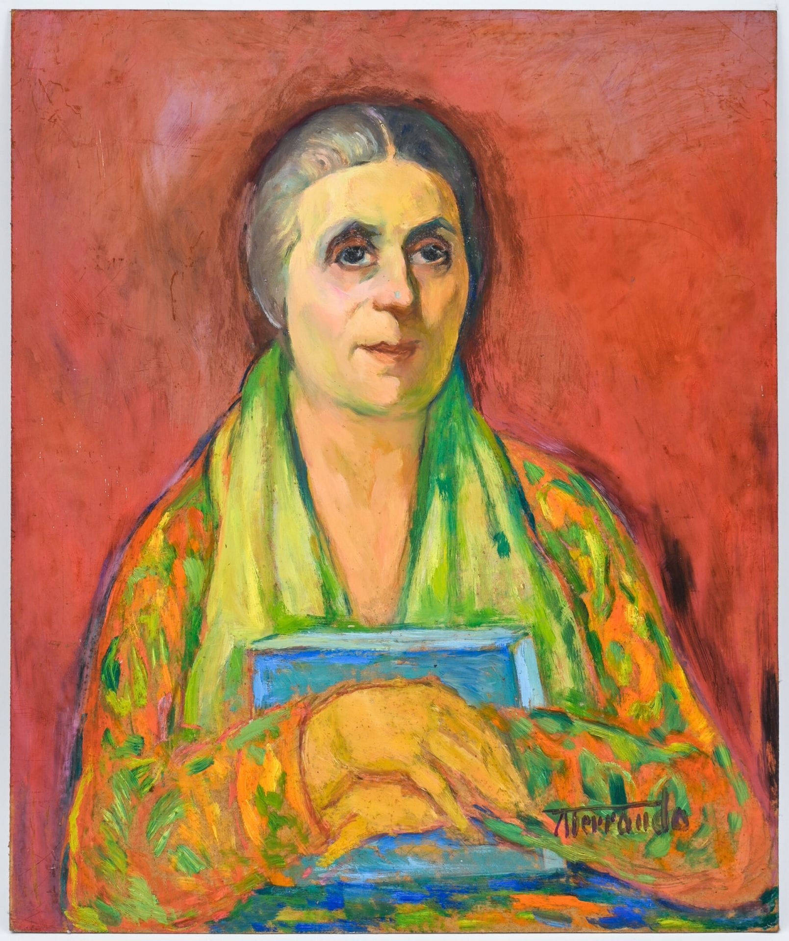 Augustin Ferrando | Portrait of the Aunt from Algiers | MutualArt