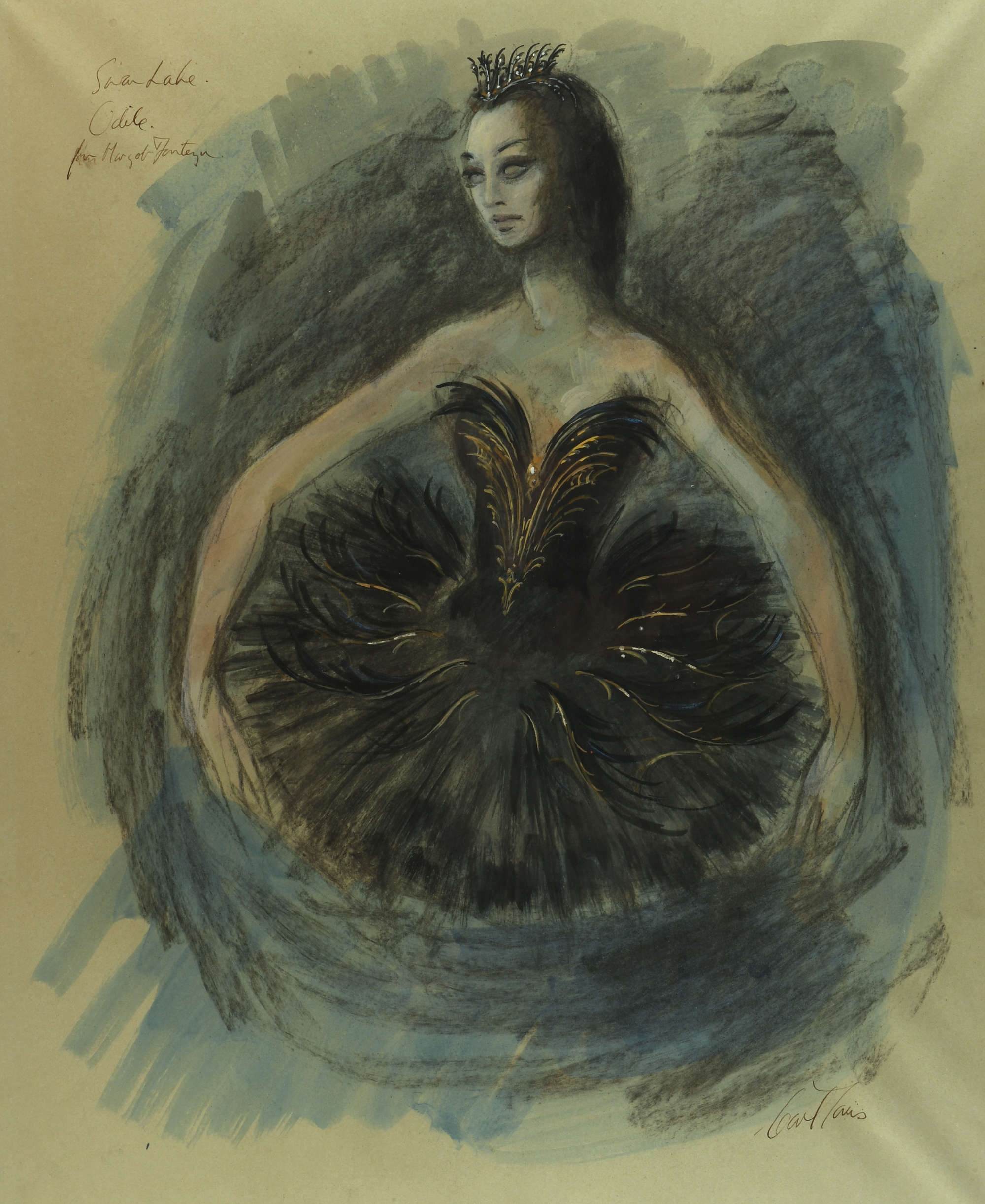 Carl Toms | a costume design for a Royal Ballet Production of Swan Lake ...