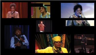 Mickalene Thomas: Do I Look Like a Lady? (Comedians and Singers) - Portland Art Museum, Oregon