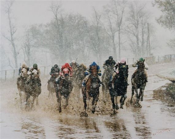 Tony Leonard | Dashing Through the Snow (1993) | MutualArt