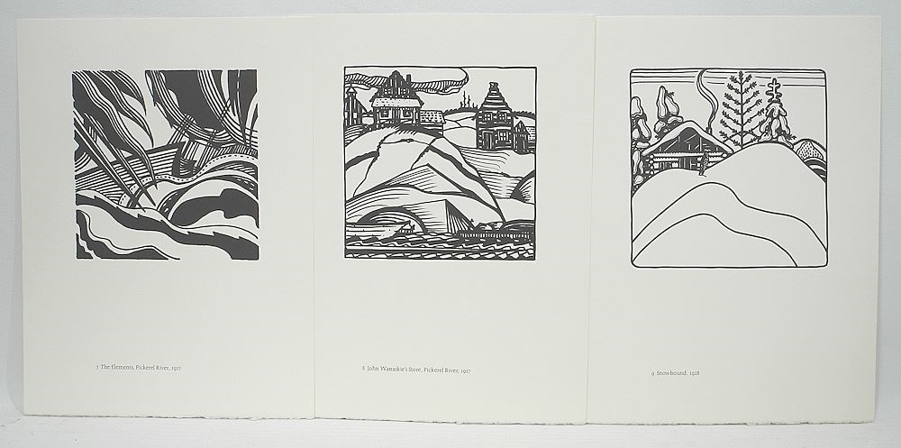 Carl Schaefer | Folio 12 Northern Drawings (1926 - 1933) | MutualArt